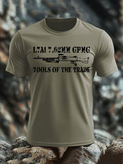 Men's British Veteran imitation cotton short-sleeved T-shirt vetvanguards