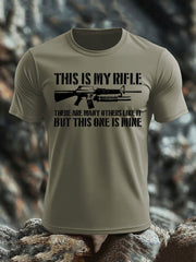 Men's British Veteran imitation cotton short-sleeved T-shirt vetvanguards