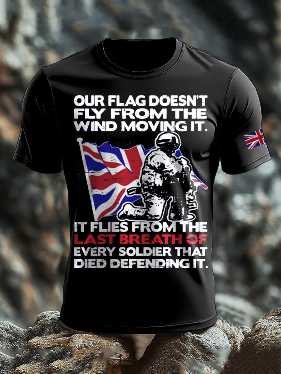Men's British Veteran short sleeves t-shirt vetvanguards