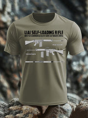 Men's British Veteran imitation cotton short-sleeved T-shirt vetvanguards