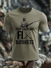 Men's British Veteran imitation cotton short-sleeved T-shirt vetvanguards