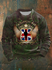 Men's British Veteran Crew Neck Sweatshirt vetvanguards