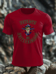 Men's British Veteran imitation cotton short-sleeved T-shirt vetvanguards