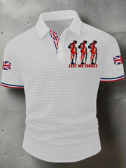 Men's Remembrance Day Lest We Forget Short Sleeve Shirt vetvanguards