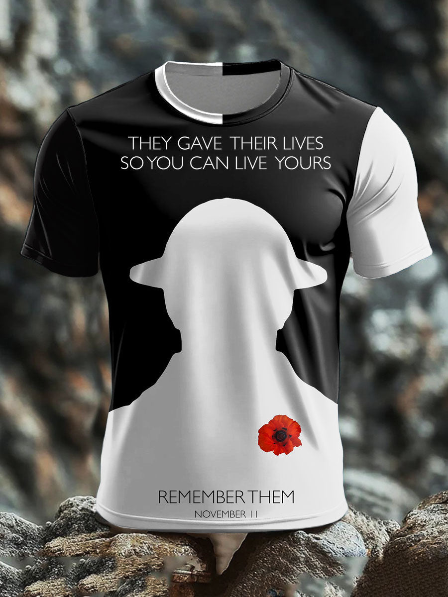 Men's British Veteran short sleeves t-shirt vetvanguards