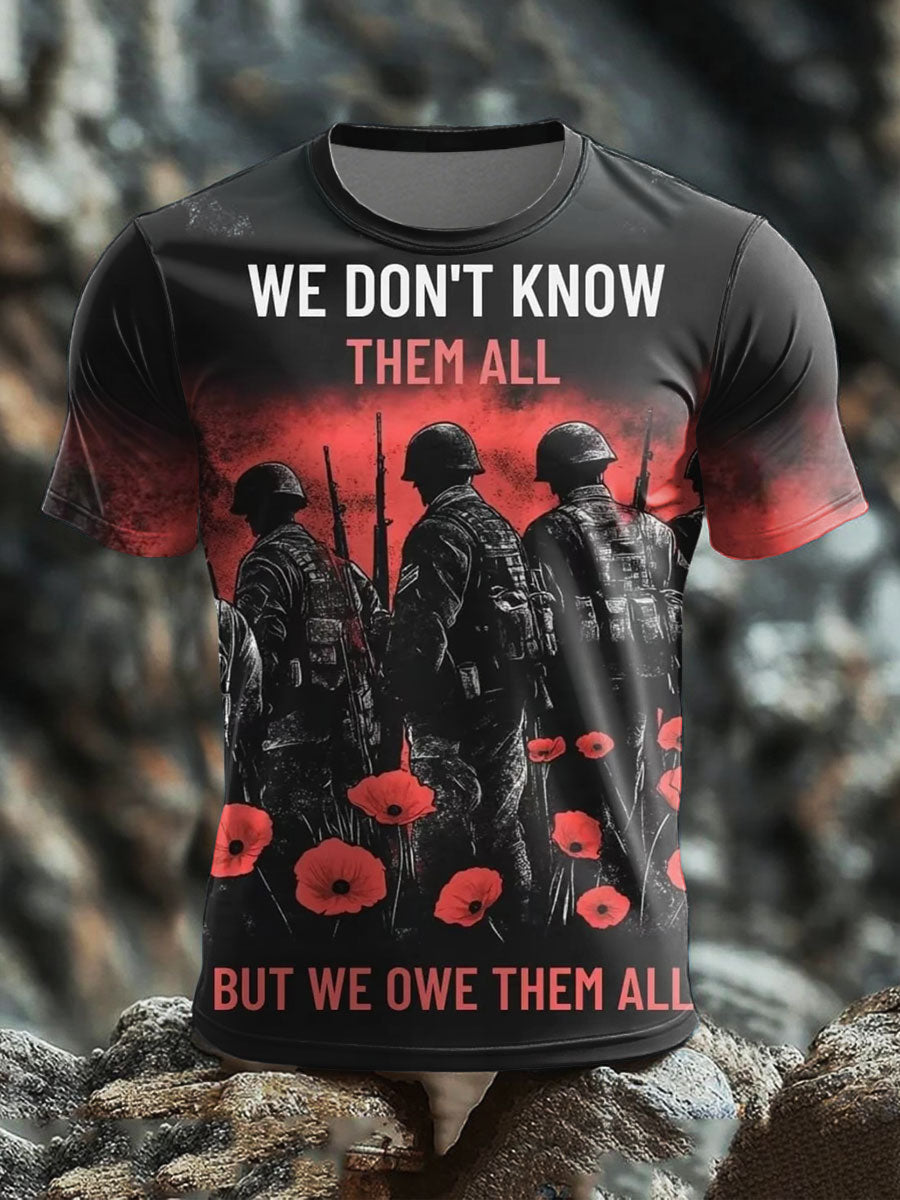 Men's British Veteran short sleeves t-shirt vetvanguards
