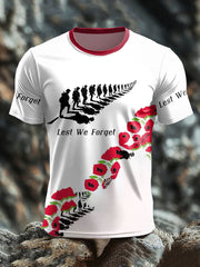 Men's Remembrance Day short sleeves t-shirt vetvanguards